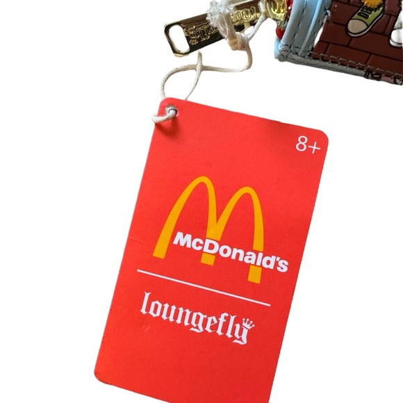 Loungefly McDonald’s Birdie the Early Bird Crossbuddies Crossbody Bag and Wallet - Picture 7 of 14